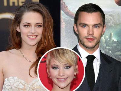 Kristen Stewart dan Nicholas Hoult Pacaran di Film, Jennifer Lawrence Cemburu?